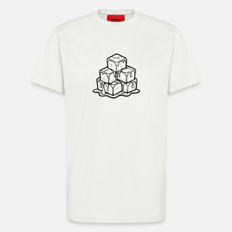 cold - T-Shirt - made by SPREAD - OFF WHITE
