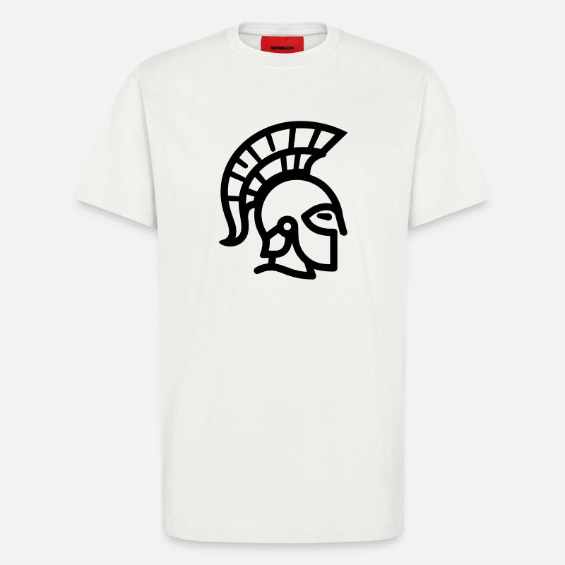 Spartan - T-Shirt - made by SPREAD - OFF WHITE