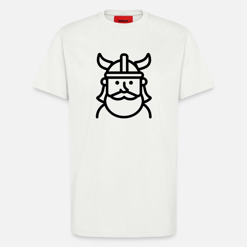 Viking - T-Shirt - made by SPREAD - OFF WHITE