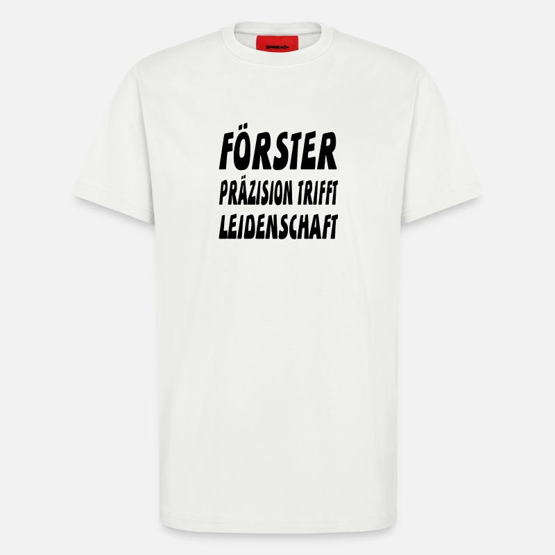 Förster - T-Shirt - made by SPREAD - OFF WHITE