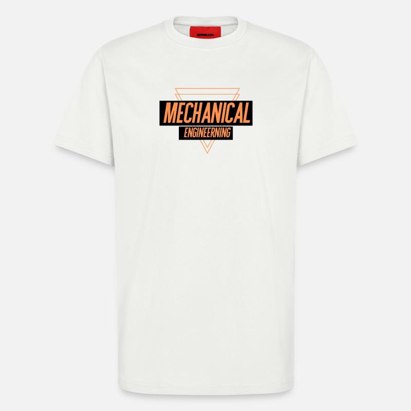 Mechanical Engineering  - T-Shirt - made by SPREAD - OFF WHITE