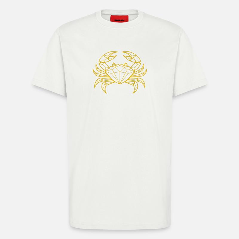 Krebs – Schutz & Stärke - T-Shirt - made by SPREAD - OFF WHITE