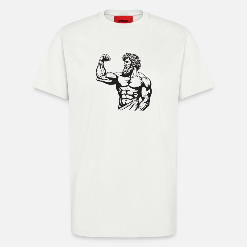 Griechischer Spartaner - T-Shirt - made by SPREAD - OFF WHITE