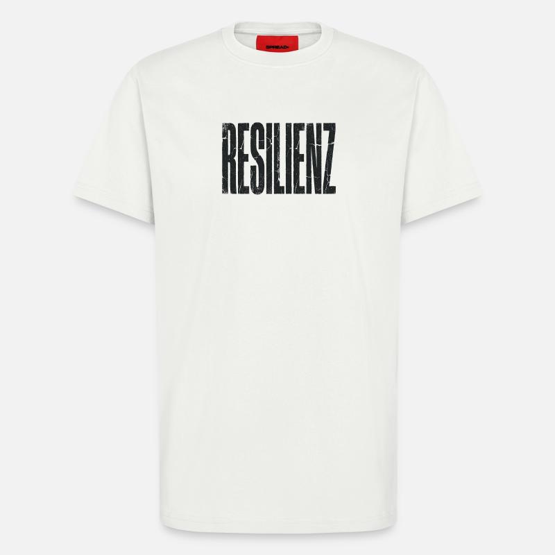 Resilienz - T-Shirt - made by SPREAD - OFF WHITE