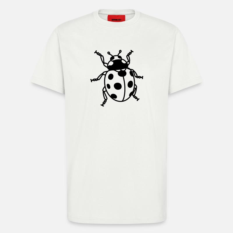 Marienkäfer - T-Shirt - made by SPREAD - OFF WHITE