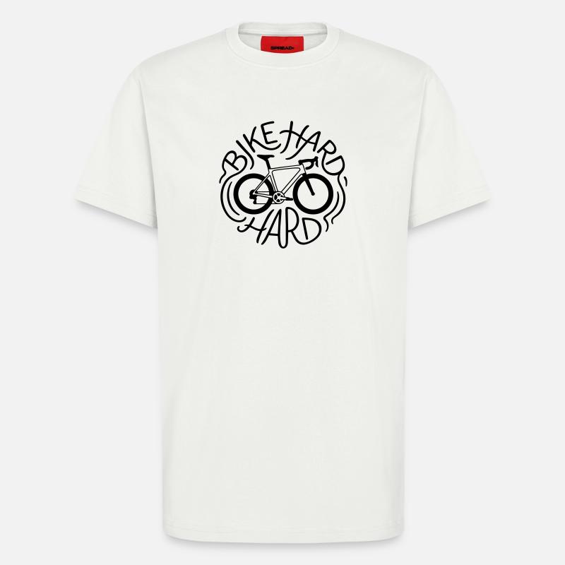 cycling - T-Shirt - made by SPREAD - OFF WHITE