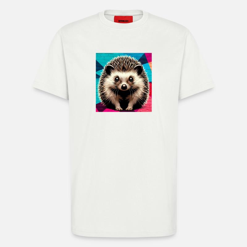 Igel - T-Shirt - made by SPREAD - OFF WHITE