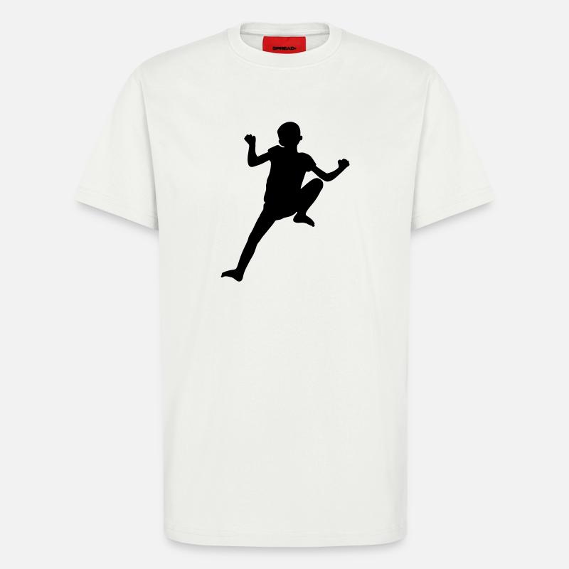 Spider Climber Boy – Kletterabenteuer - T-Shirt - made by SPREAD - OFF WHITE