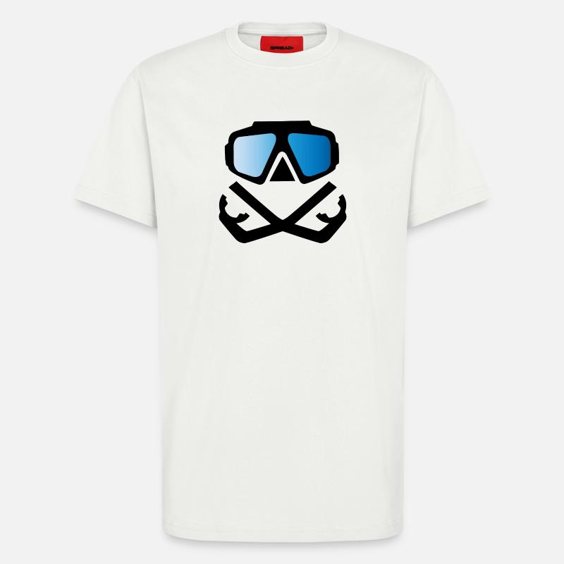 Dive - T-Shirt - made by SPREAD - OFF WHITE