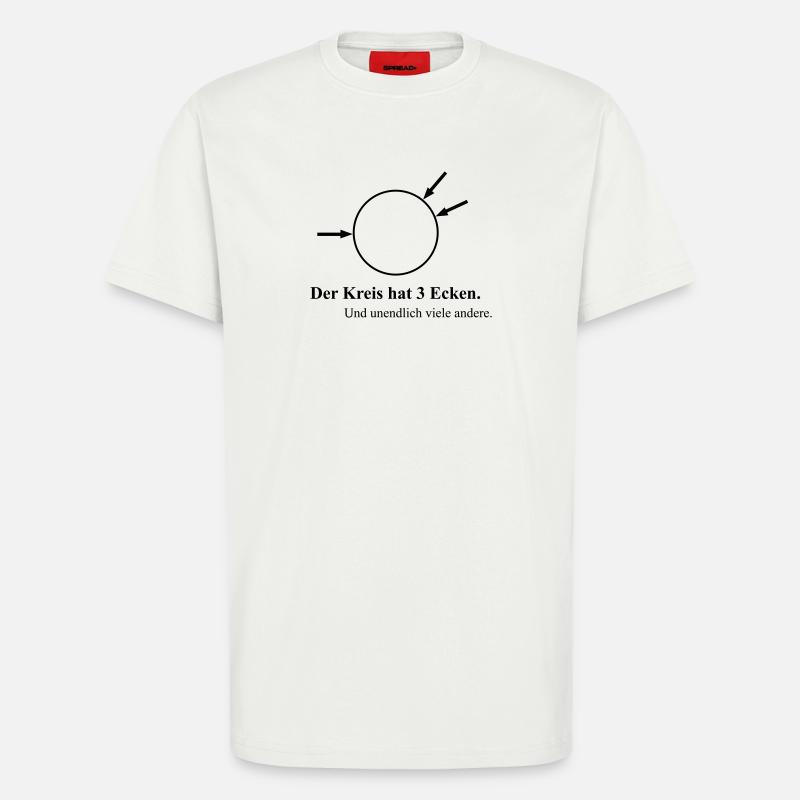 Drei Ecken - T-Shirt - made by SPREAD - OFF WHITE