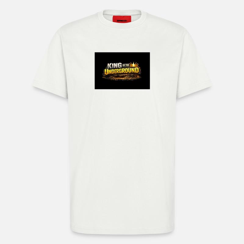 Roi - T-shirt bio décontracté fabriqué en UE - OFF WHITE
