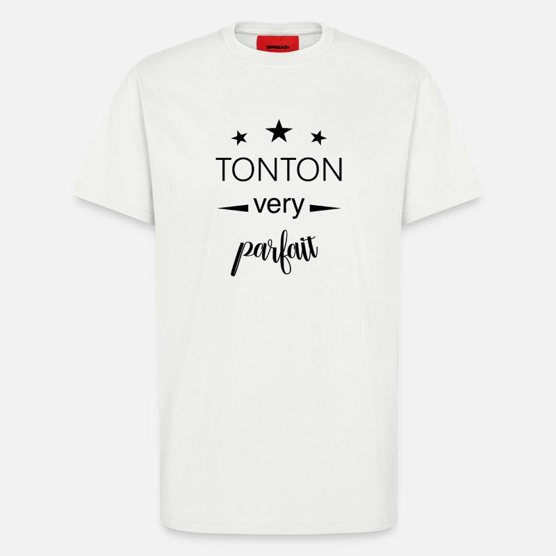 Perfekter Onkel / Onkel Geschenk - T-Shirt - made by SPREAD - OFF WHITE