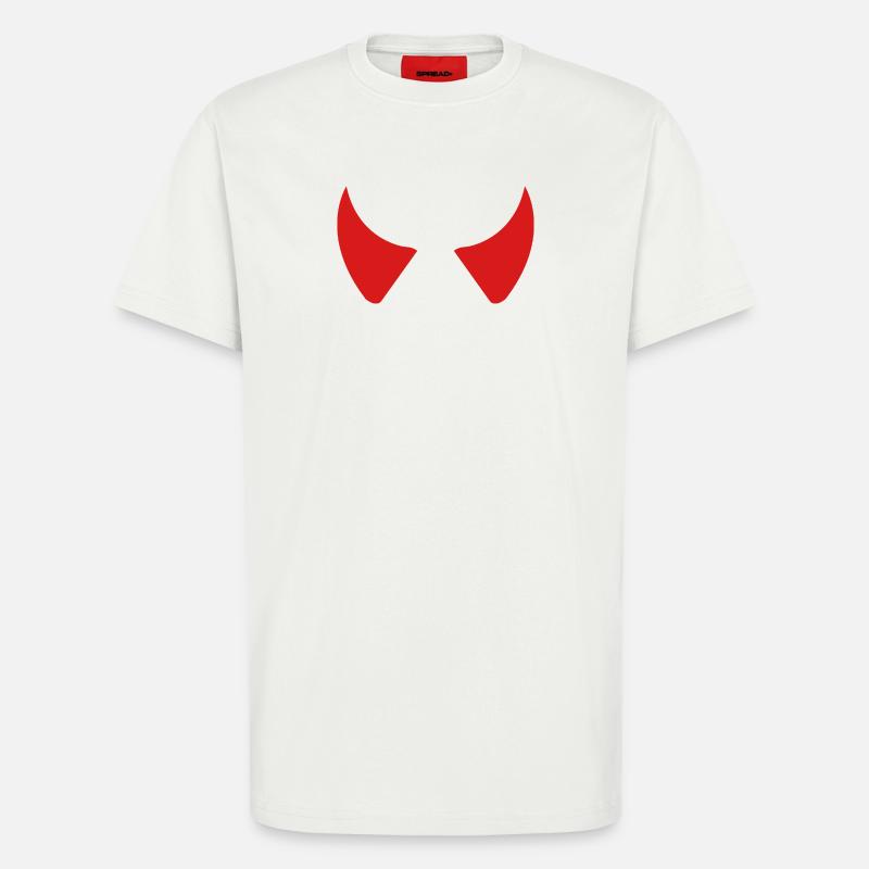 Teufelshörner - T-Shirt - made by SPREAD - OFF WHITE