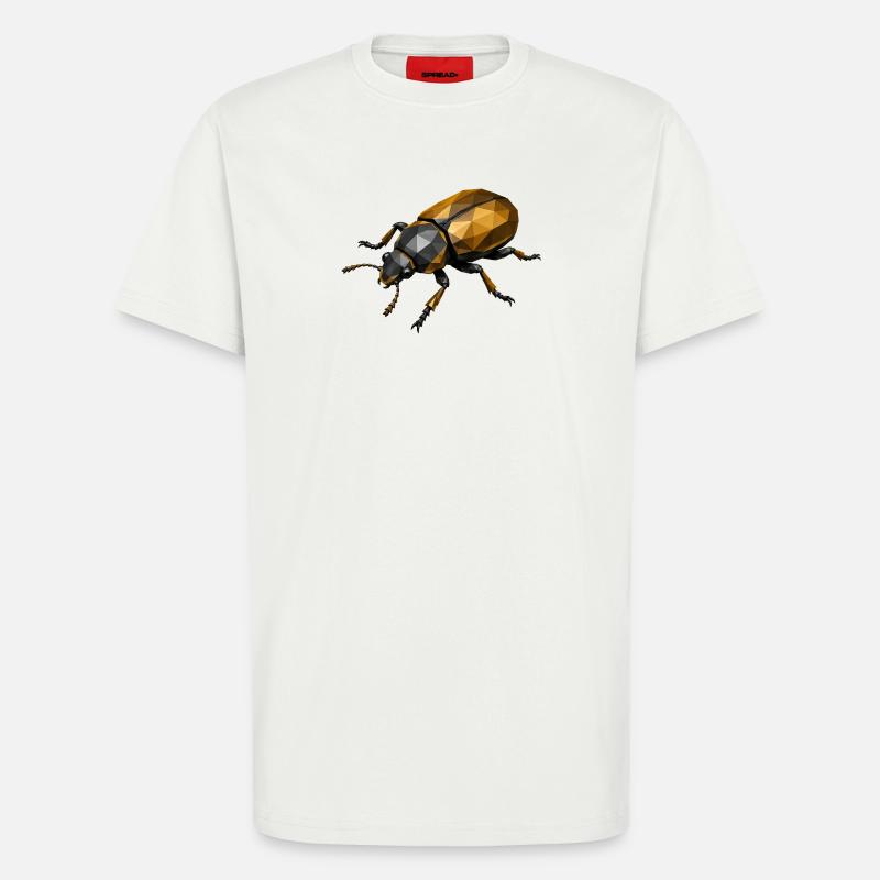 Geometric Low-Poly Insect - T-Shirt - made by SPREAD - OFF WHITE