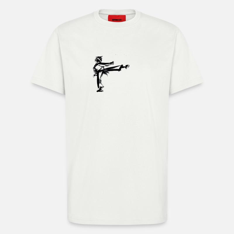 Yop Chagi - T-Shirt - made by SPREAD - OFF WHITE