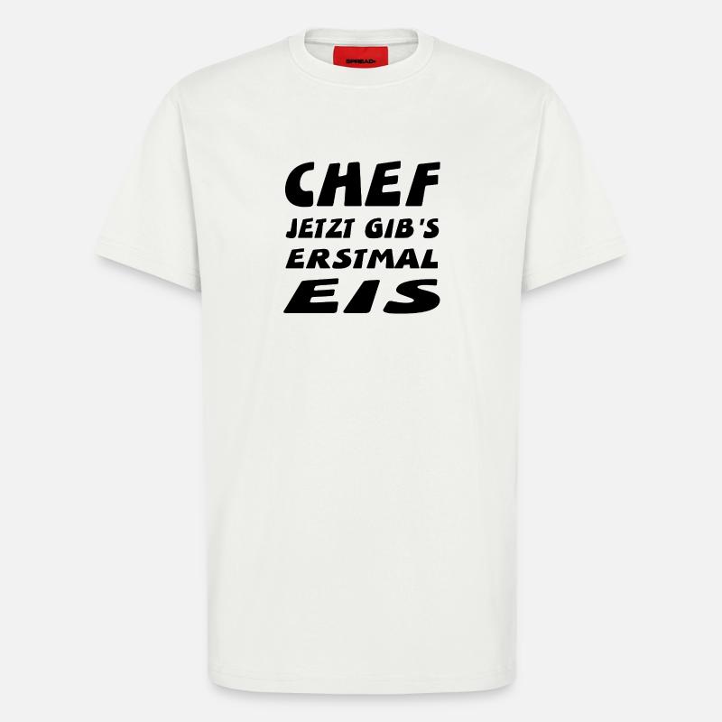 Chef - T-Shirt - made by SPREAD - OFF WHITE