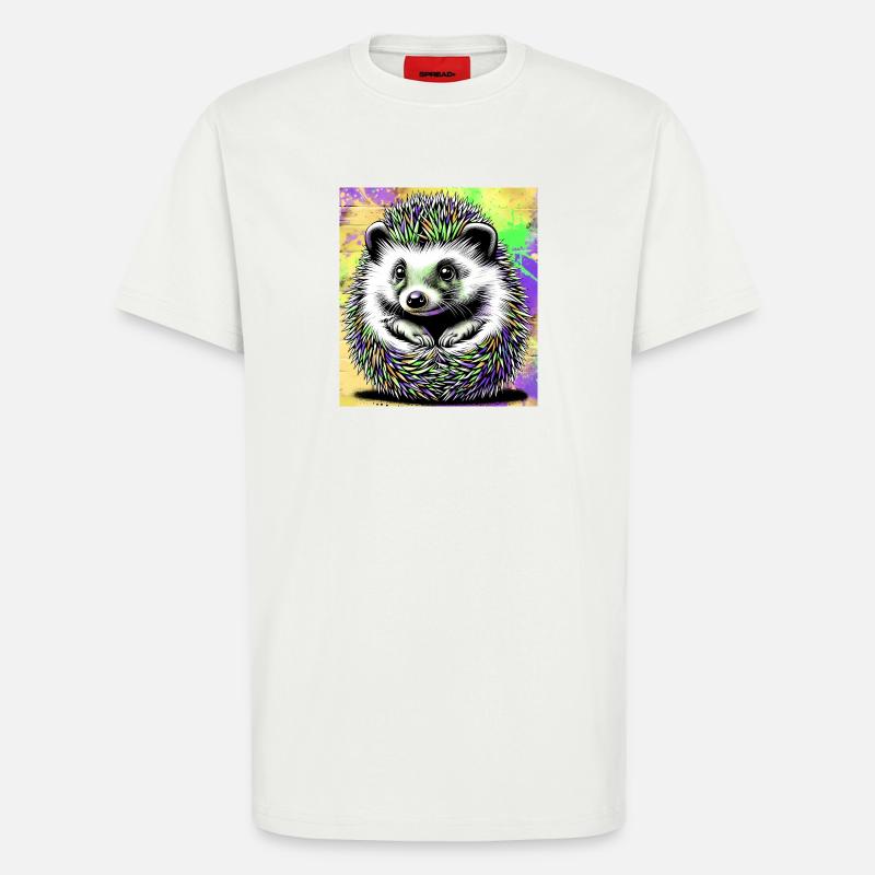 Igel - T-Shirt - made by SPREAD - OFF WHITE