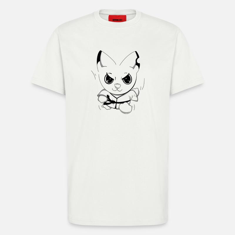 Karateeee - T-Shirt - made by SPREAD - OFF WHITE