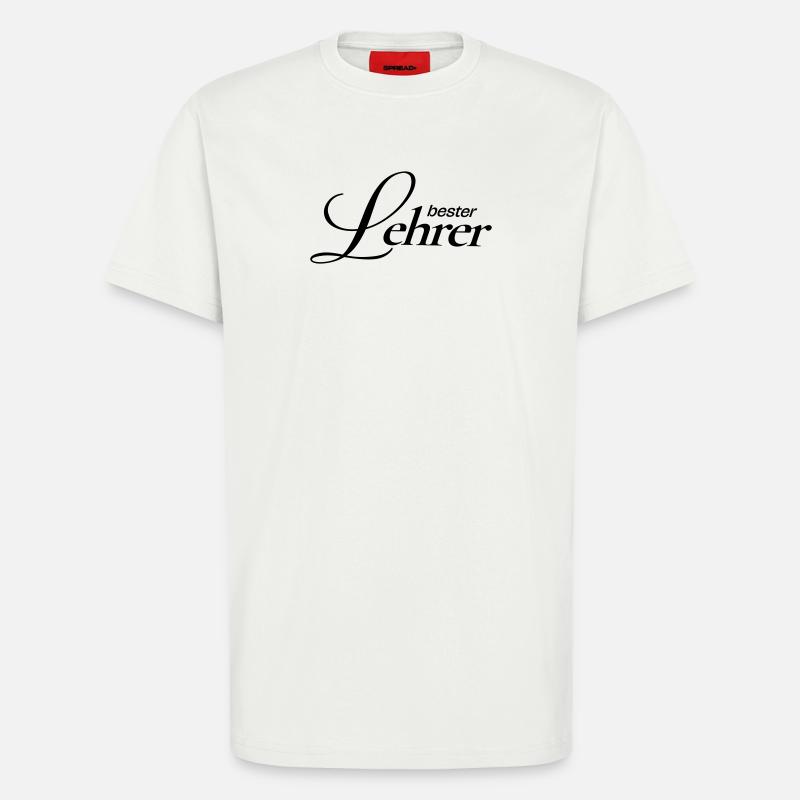 Beste Lehrer!  - T-Shirt - made by SPREAD - OFF WHITE