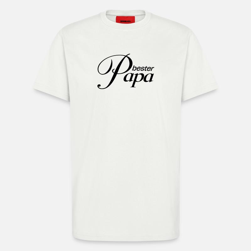 Bester Papa! - T-Shirt - made by SPREAD - OFF WHITE