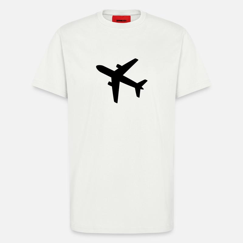 Flugzeug - T-Shirt - made by SPREAD - OFF WHITE