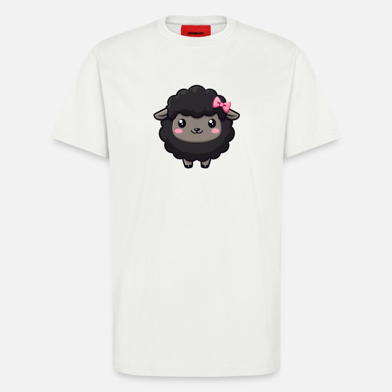 black sheep - T-Shirt - made by SPREAD - OFF WHITE