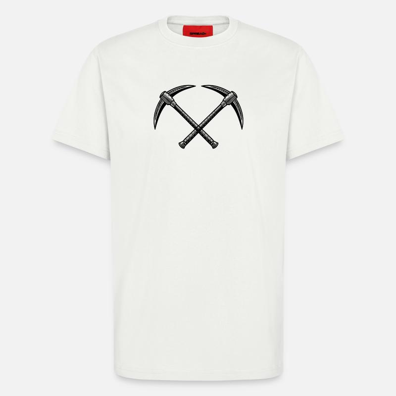 Kreuzspitzhacken - T-Shirt - made by SPREAD - OFF WHITE