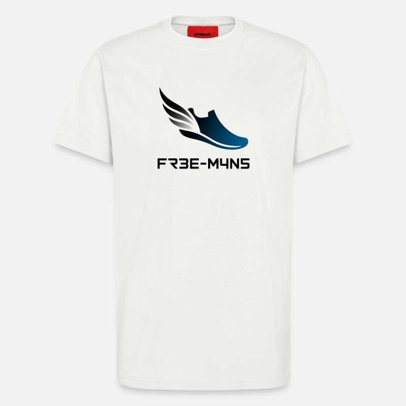 Baskets Ailes de Vitesse - T-shirt bio décontracté fabriqué en UE - OFF WHITE
