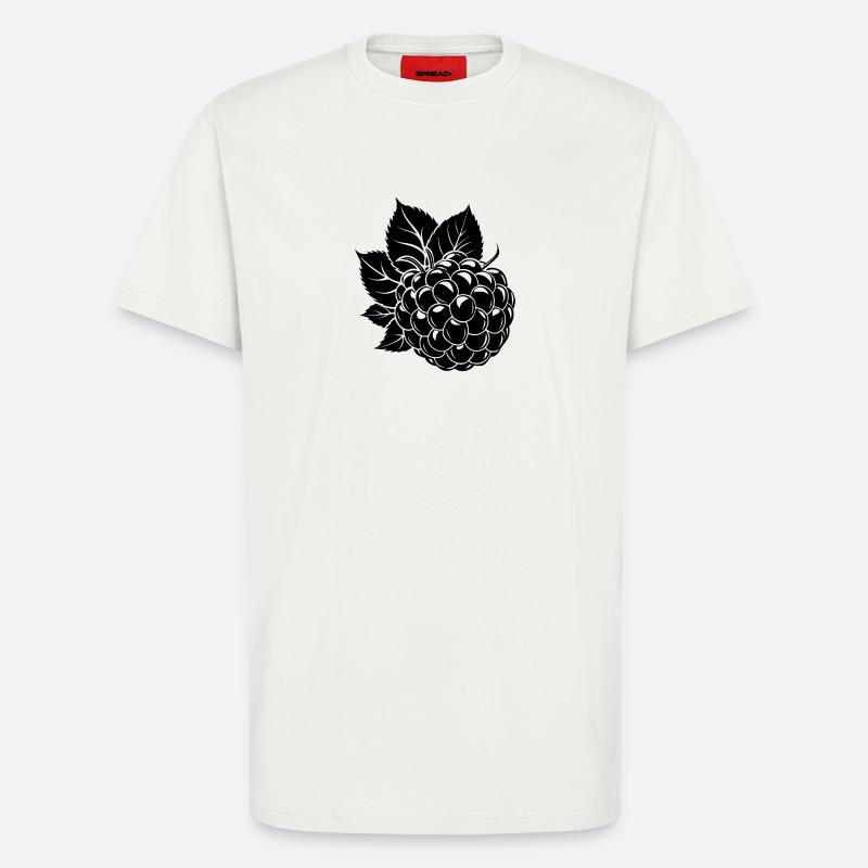 Brombeeren - T-Shirt - made by SPREAD - OFF WHITE