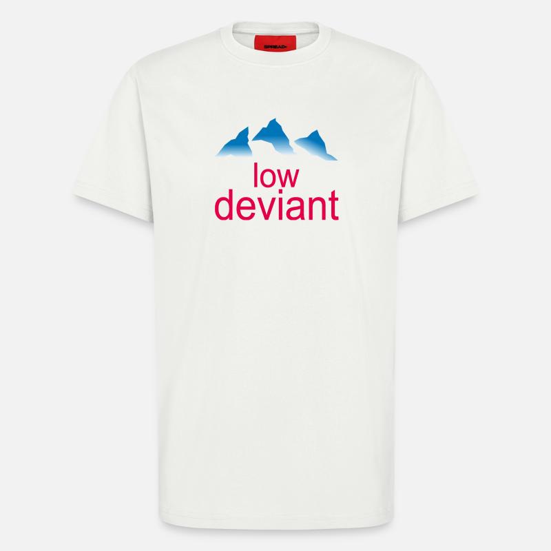 Low Deviant - T-Shirt - made by SPREAD - OFF WHITE