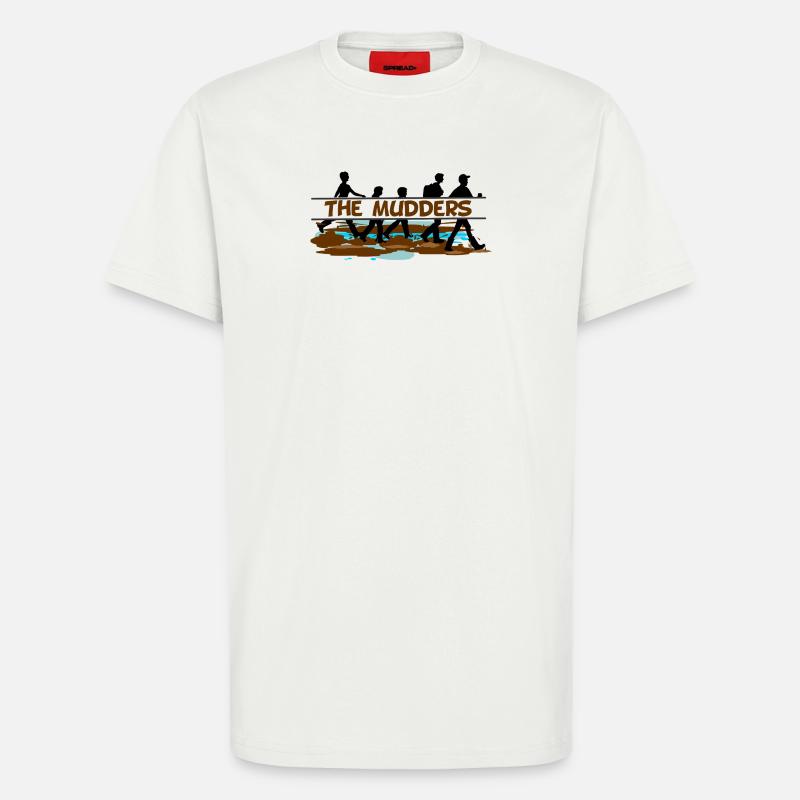 Les Mudders – L’Aventure des Wadden - T-shirt bio décontracté fabriqué en UE - OFF WHITE