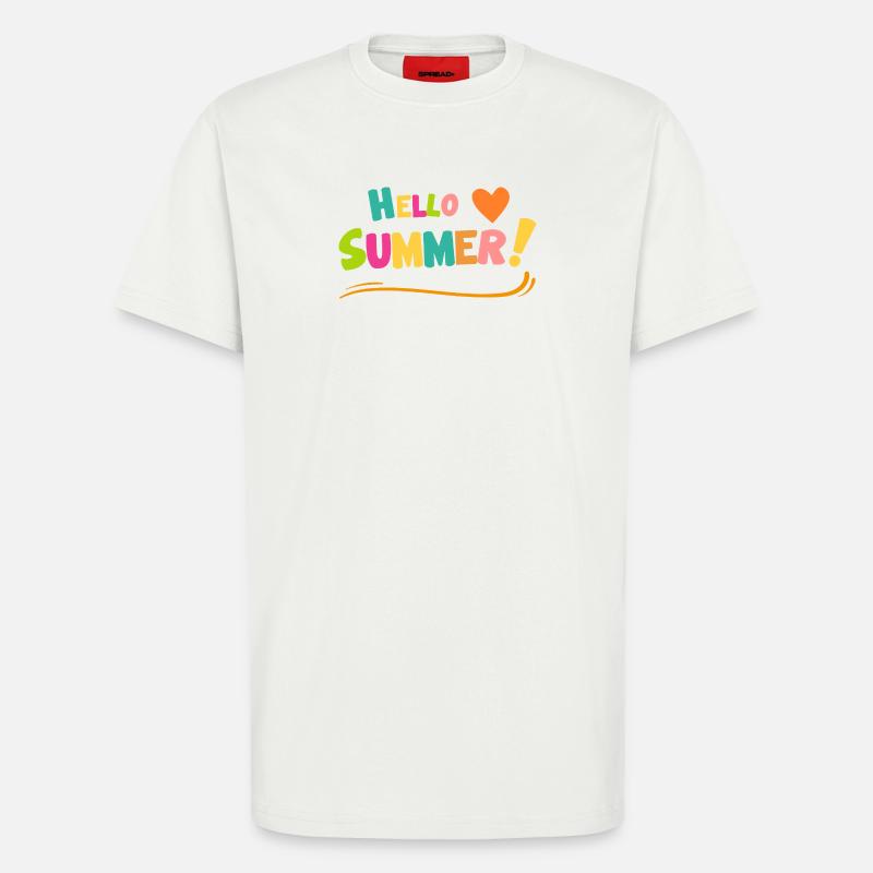Hello Summer Farbexplosion - T-Shirt - made by SPREAD - OFF WHITE