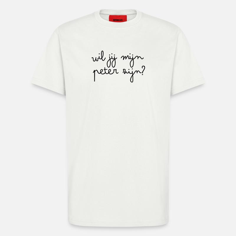 Willst du mein Pate sein? - T-Shirt - made by SPREAD - OFF WHITE