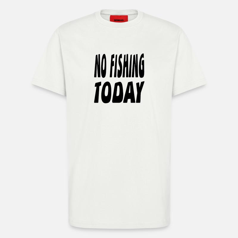 Angling - T-Shirt - made by SPREAD - OFF WHITE