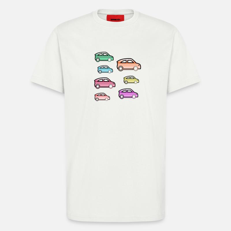 Autos - T-Shirt - made by SPREAD - OFF WHITE