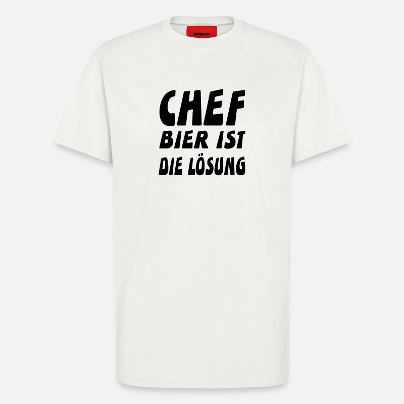 Chef - T-Shirt - made by SPREAD - OFF WHITE