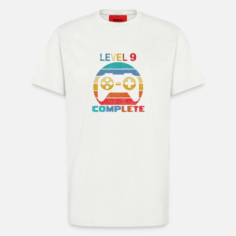 level 9 complete - T-Shirt - made by SPREAD - OFF WHITE
