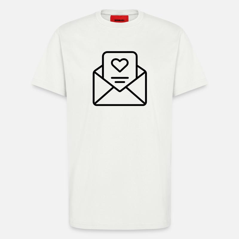 Liebesbrief - T-Shirt - made by SPREAD - OFF WHITE