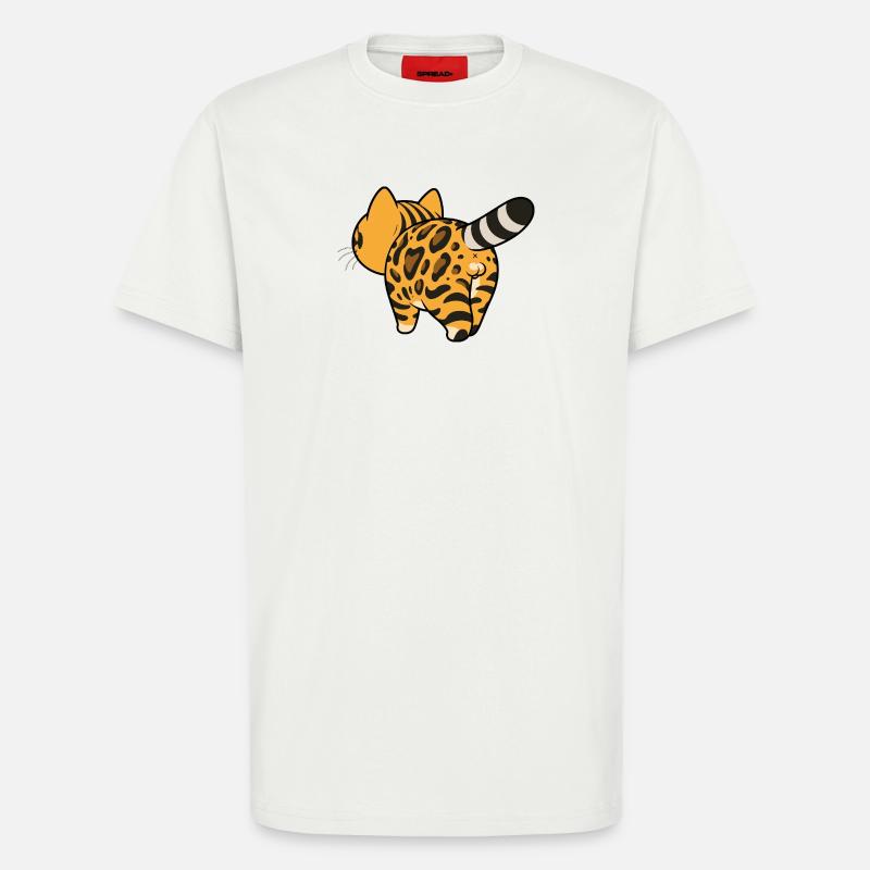 Leopard pattern converter - T-Shirt - made by SPREAD - OFF WHITE