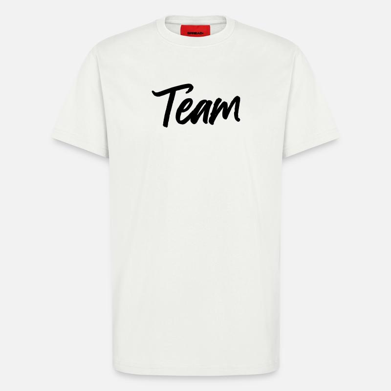Team - T-Shirt - made by SPREAD - OFF WHITE