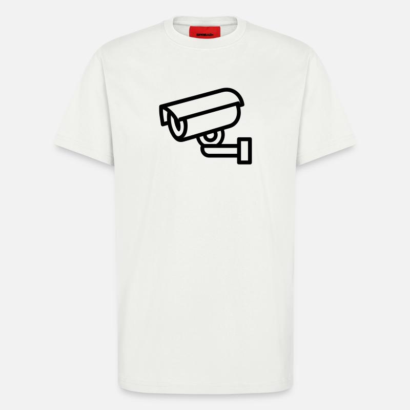 Kamera - T-Shirt - made by SPREAD - OFF WHITE