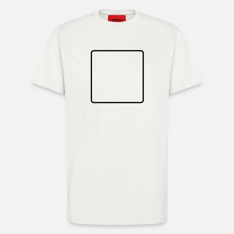 Frame Empty - T-Shirt - made by SPREAD - OFF WHITE