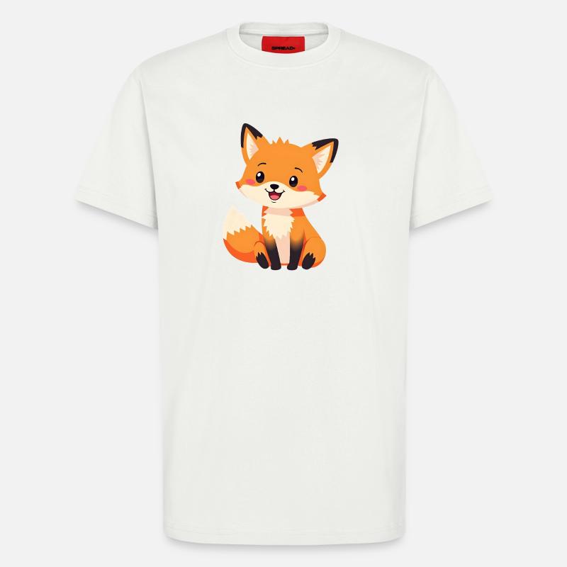 Fuchs - T-Shirt - made by SPREAD - OFF WHITE