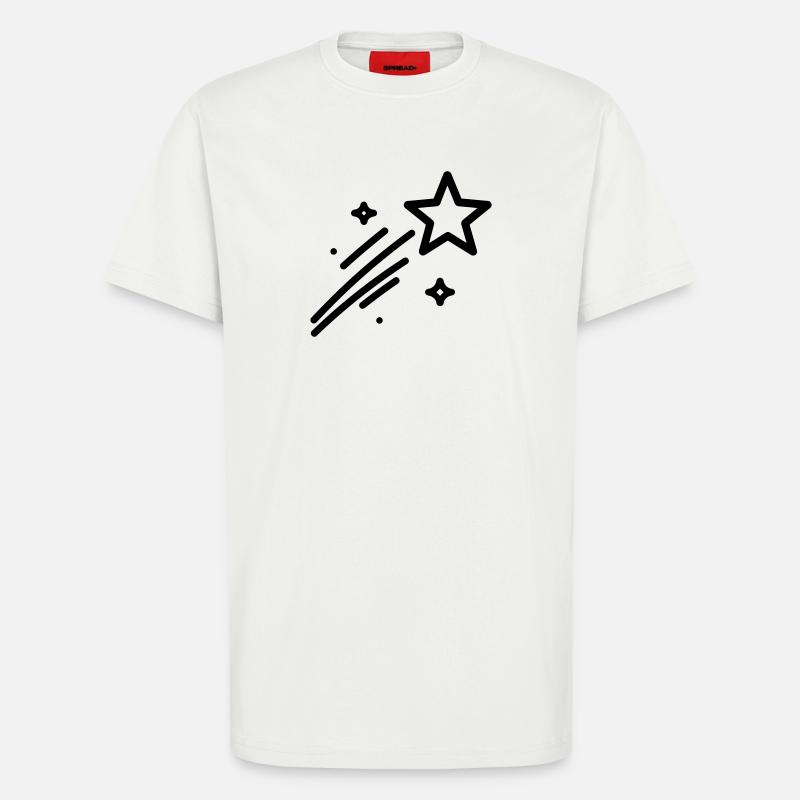 Sternschnuppe - T-Shirt - made by SPREAD - OFF WHITE