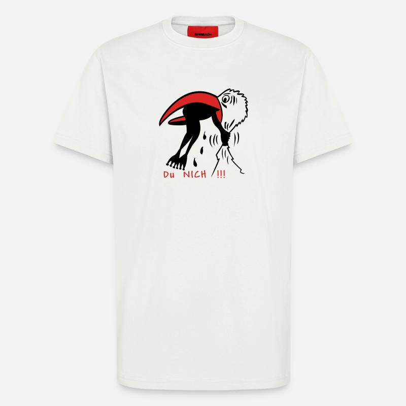 Frosch - T-shirt bio décontracté fabriqué en UE - OFF WHITE