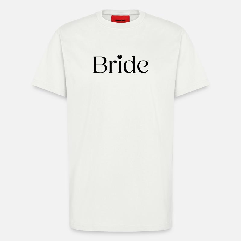 Bride  - T-Shirt - made by SPREAD - OFF WHITE