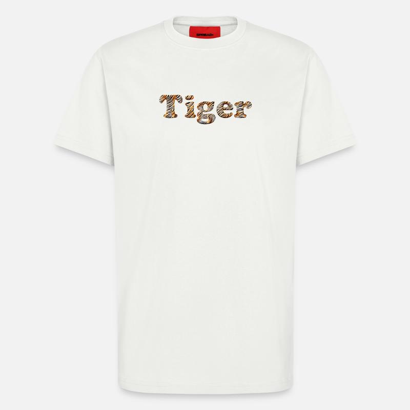 Der Tiger in Dir... - T-Shirt - made by SPREAD - OFF WHITE