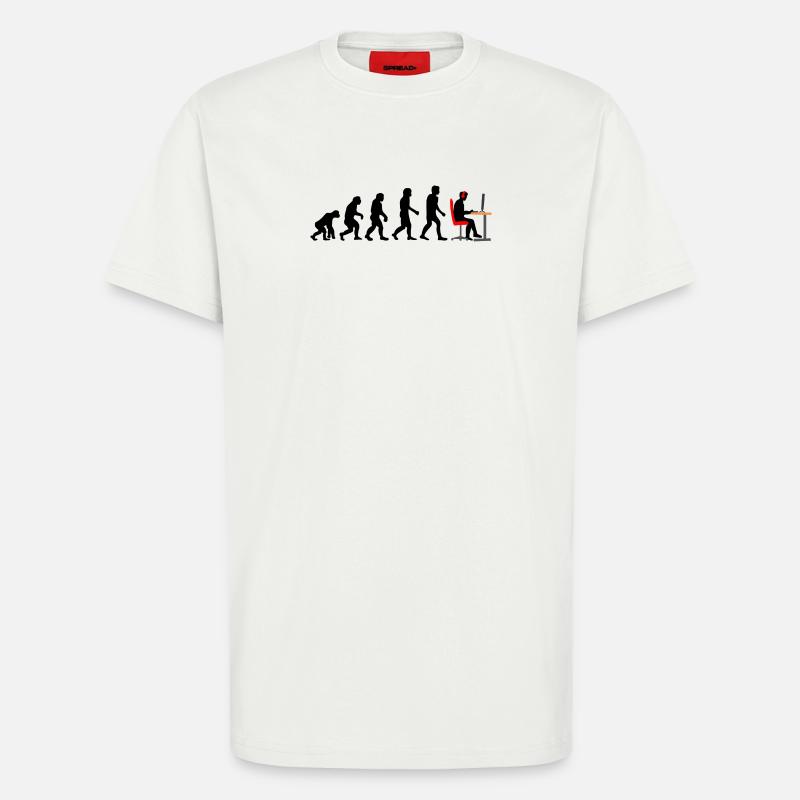Gamer Evolution 2 - T-Shirt - made by SPREAD - OFF WHITE