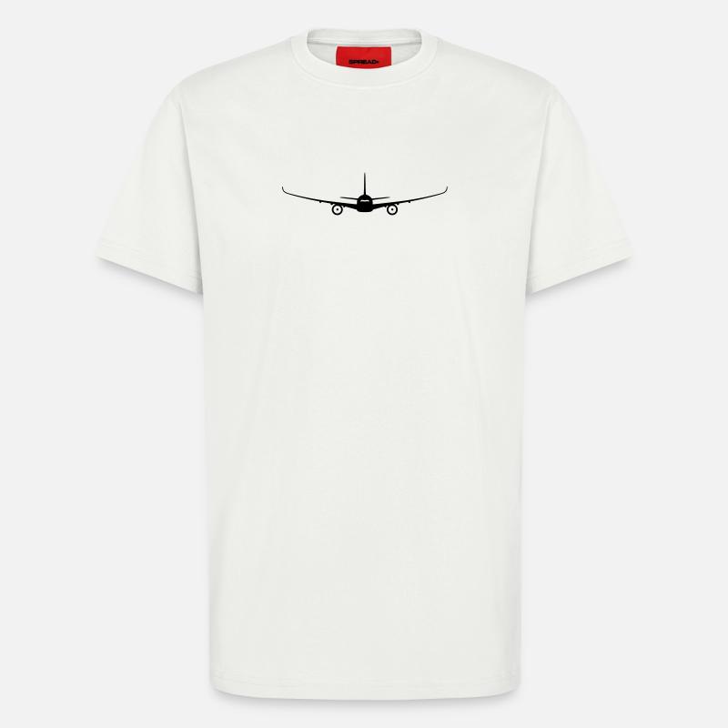 Flugzeug - T-Shirt - made by SPREAD - OFF WHITE