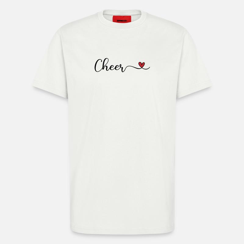 Acclamer - T-shirt bio décontracté fabriqué en UE - OFF WHITE